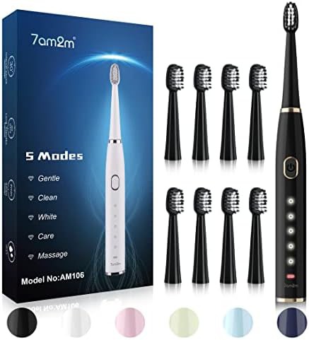 Waterproof sonic toothbrush for sensitive teeth