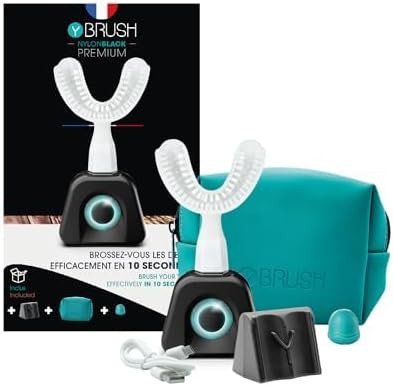 Y-Brush nylon black premium electric toothbrush
