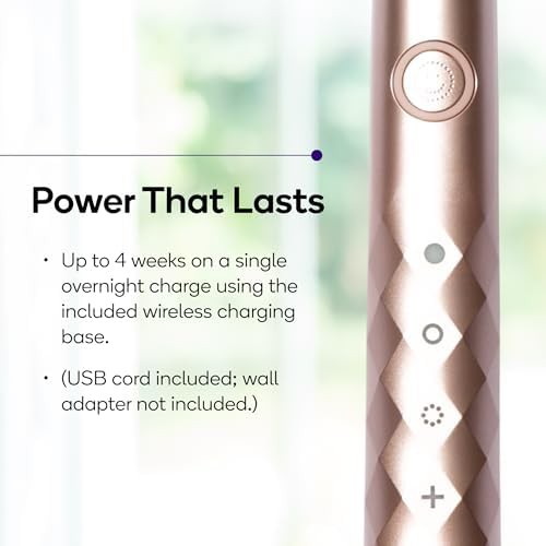 Rose gold sonic toothbrush for adults — photo 5