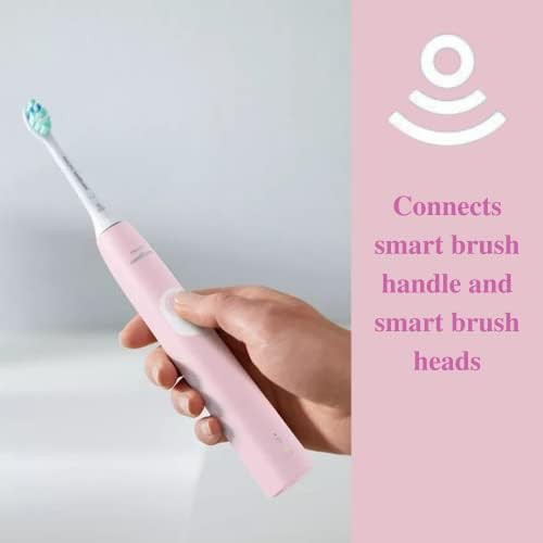 Pastel pink sonic toothbrush for plaque control — photo 5