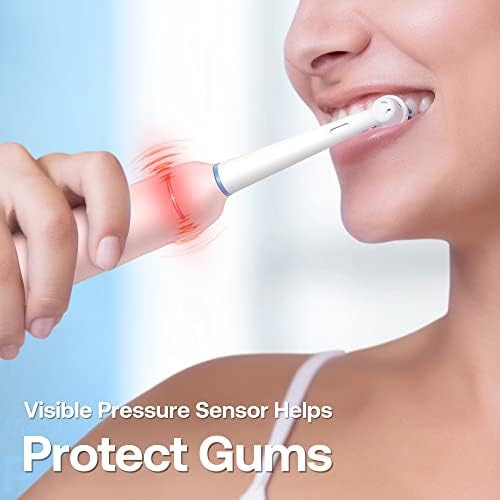 Rotating toothbrush with pressure sensor and heads — photo 5