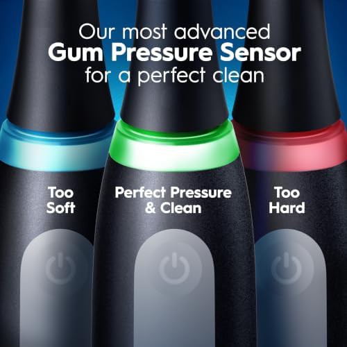 Black io3 clean and protect electric toothbrush — photo 3