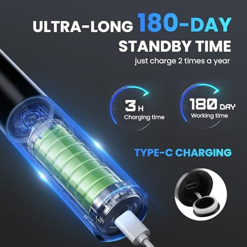 MOPIKO black multi head sonic power toothbrush — photo 5
