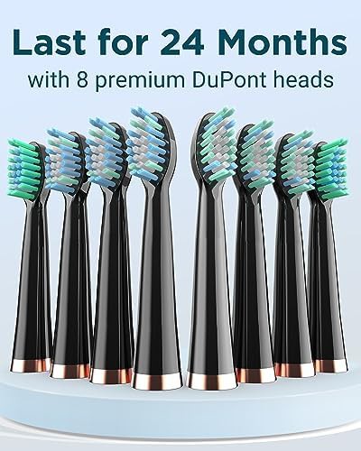 Black sonic toothbrush with whitening modes — photo 4