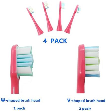 Pink folding sonic toothbrush for travel — photo 4