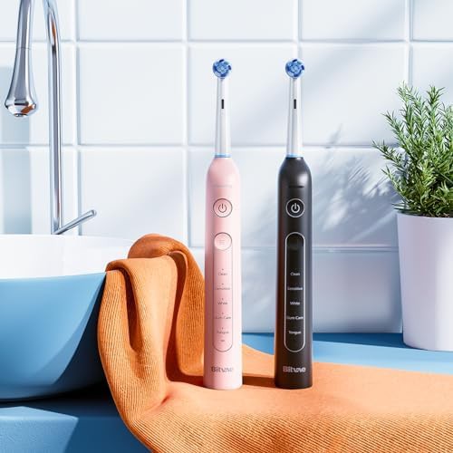 Rotating toothbrush pair with pressure sensors — photo 4