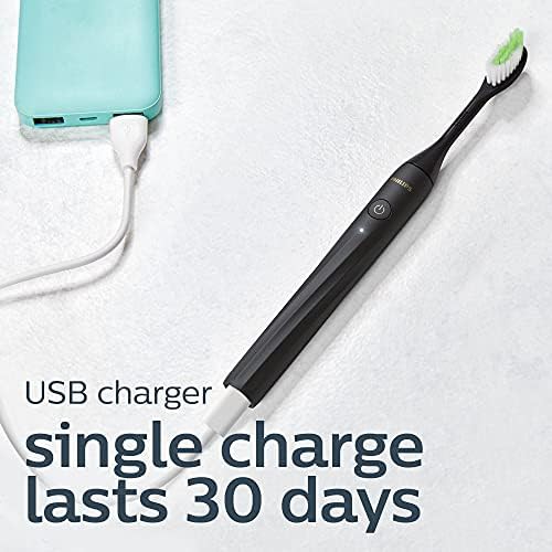 Shadow black rechargeable toothbrush with extra heads — photo 3