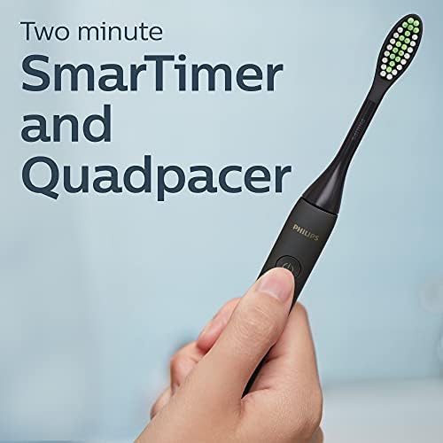 Shadow black rechargeable toothbrush with extra heads — photo 4