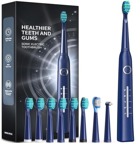 Deep clean sonic electric toothbrush for adults
