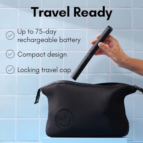 Black curve sonic toothbrush for adults — photo 4