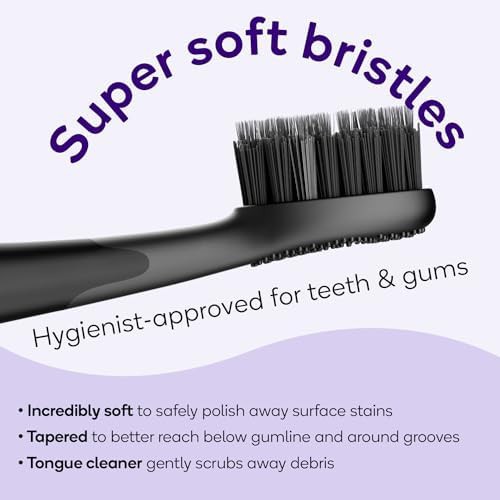 Black curve sonic toothbrush for adults — photo 5