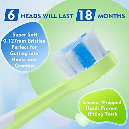 Kids rechargeable silicone toothbrush two pack — photo 4