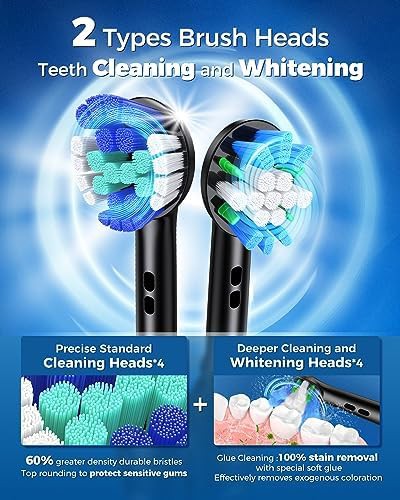 Black rotating electric toothbrush for adults — photo 3