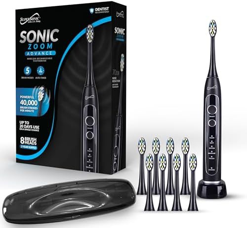 High Speed Whitening Brush with Eight Heads
