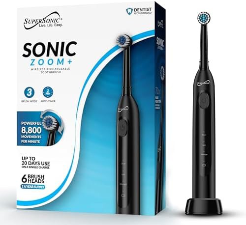 Rotating Electric Toothbrush with Wireless Charging — photo 3