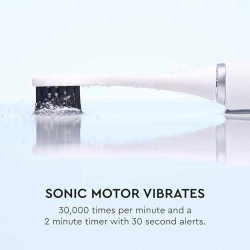 Rechargeable sonic brush with charcoal bristles — photo 4