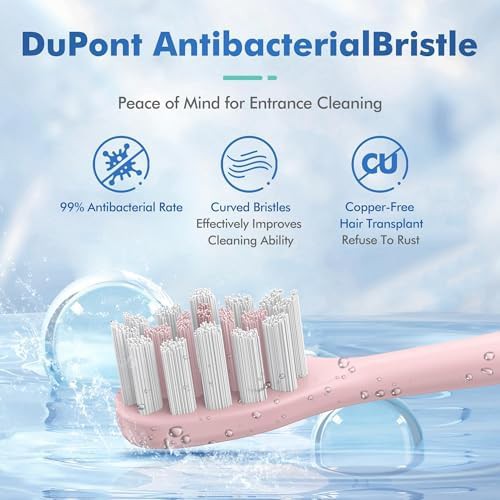 Pink electric toothbrush with sixty day charge — photo 4