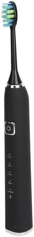 Black waterproof toothbrush with charging dock — photo 3