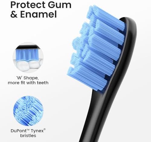 White sonic toothbrush with five modes — photo 5