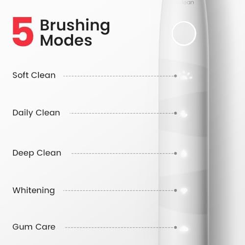 Rechargeable sonic toothbrush with six heads — photo 4