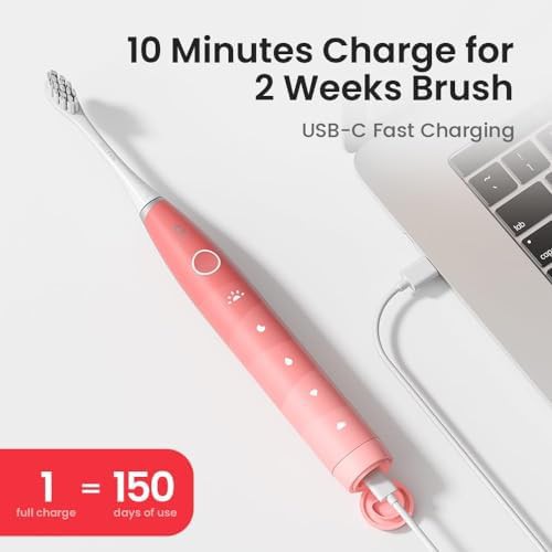 Compact white travel sonic toothbrush — photo 3