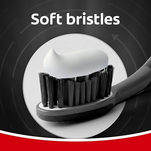 Charcoal infused soft vibrating toothbrush pair — photo 4