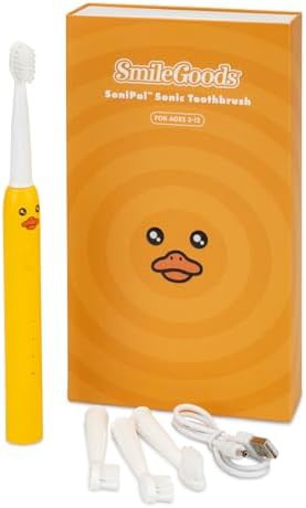 Duckling sonic rechargeable toothbrush for kids
