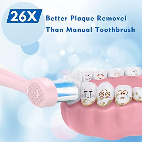 Blue rechargeable toothbrush for kids — photo 5