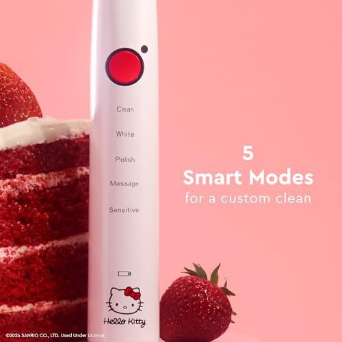 Hello Kitty sonic toothbrush with travel case — photo 3