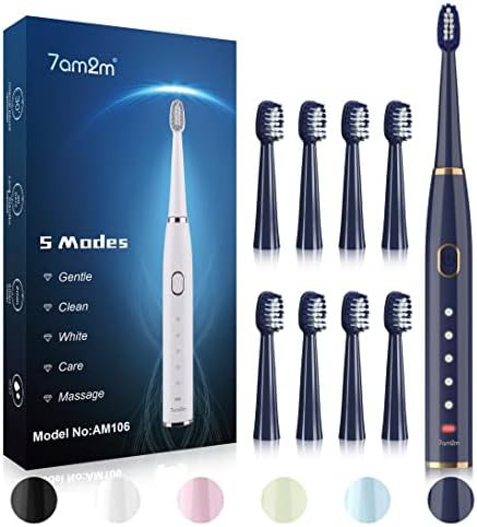 High power rechargeable whitening toothbrush