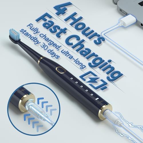 High power rechargeable whitening toothbrush — photo 4