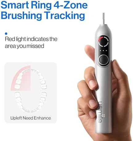 Silver oscillating and vibrating toothbrush — photo 3