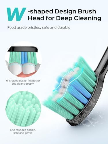 Black sonic whitening toothbrush for adults — photo 3