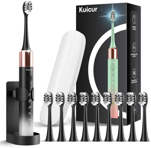 Sonic toothbrush with ninety day battery life
