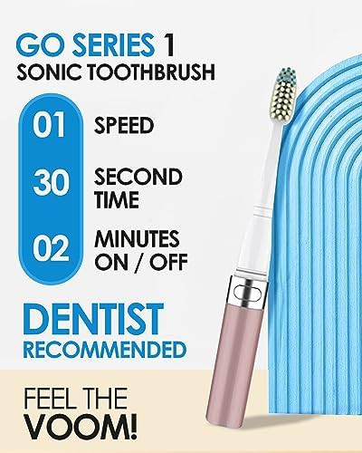 Travel sonic toothbrush with four brush heads — photo 5