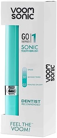 Hawaiian blue travel sonic toothbrush set — photo 3