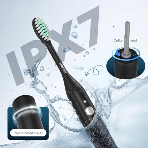 MOPIKO black battery travel electric toothbrush — photo 3