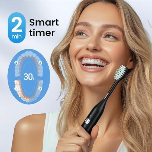 MOPIKO black battery travel electric toothbrush — photo 4