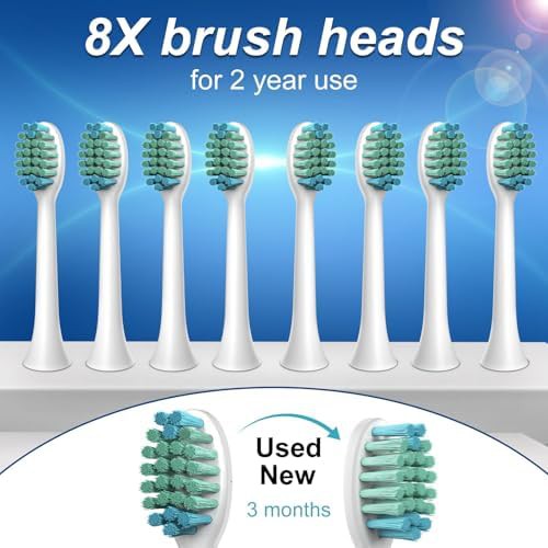 Sonic whitening brush with eight heads — photo 5