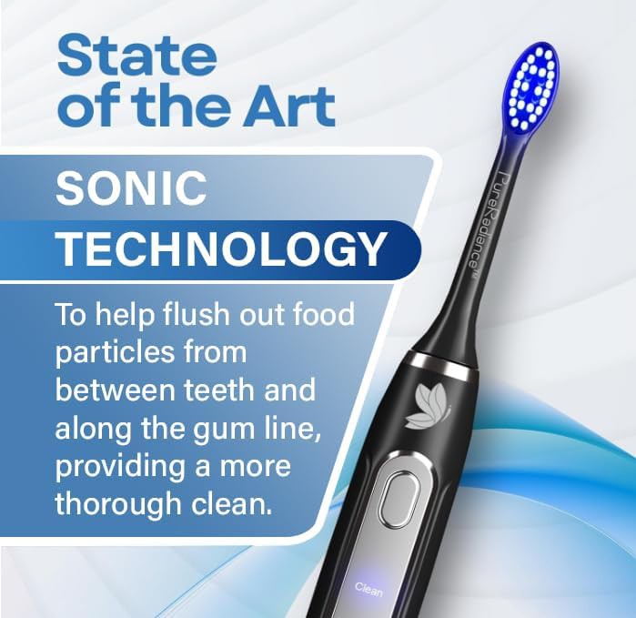 LED whitening sonic brush with travel case — photo 5