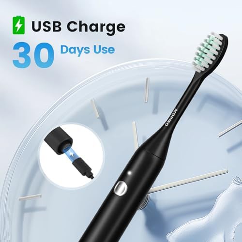MOPIKO black sensitive teeth rechargeable toothbrush — photo 5