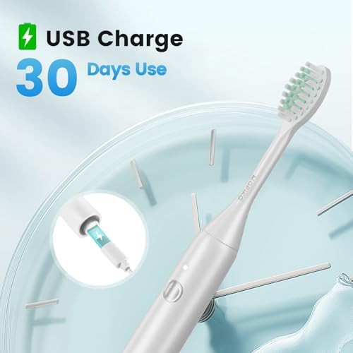 MOPIKO white type c rechargeable toothbrush — photo 4