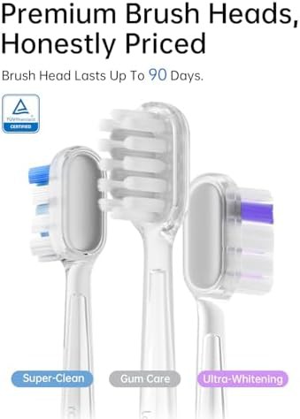 Blue ABS sonic toothbrush with travel case — photo 4