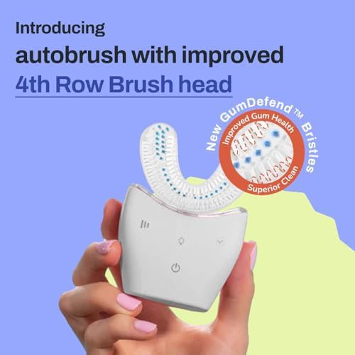 White U-shaped sonic brush for kids — photo 4