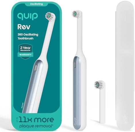 Blue mist oscillating toothbrush for whitening