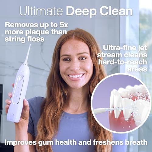 Lilac toothbrush and water flosser bundle — photo 3