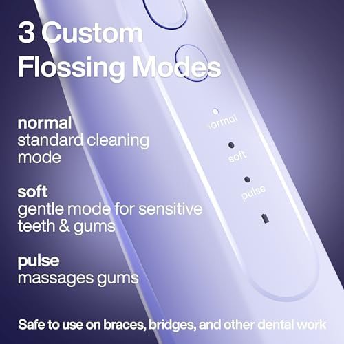 Lilac toothbrush and water flosser bundle — photo 5