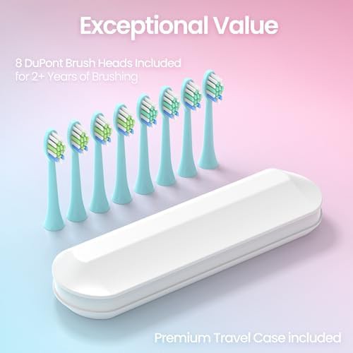 Metallic pink and blue gradient toothbrush — photo 4