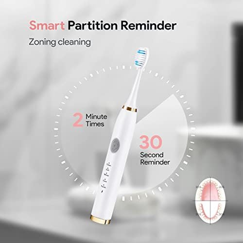 Smart timer electric toothbrush for whitening — photo 5