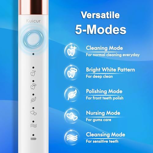 Whitening electric toothbrush with travel case — photo 3